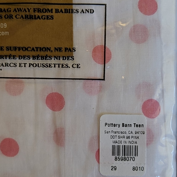 Pottery Barn Teen window panels - Picture 3 of 5